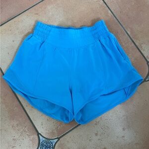 Lululemon Athletica Vibrant Blue Athletic Shorts